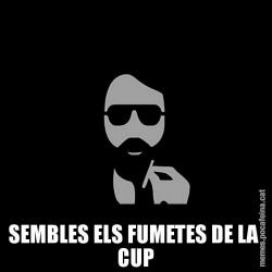 SEMBLES ELS FUMETES DE LA  CUP