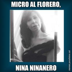 MICRO AL FLORERO, NINA NINANERO