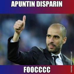 APUNTIN DISPARIN FOOCCCC