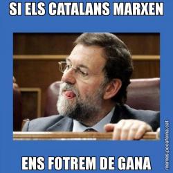 SI ELS CATALANS MARXEN ENS FOTREM DE GANA