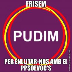 FRISEM PER ENLLITAR-NOS AMB EL PPSOEVOC'S