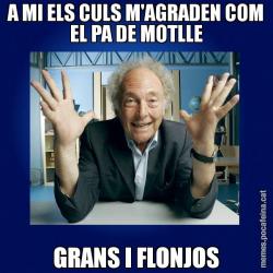 A MI ELS CULS M'AGRADEN COM EL PA DE MOTLLE GRANS I FLONJOS