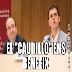 EL "CAUDILLO" ENS BENEEIX