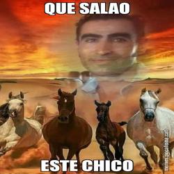 QUE SALAO ESTE CHICO