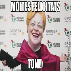 MOLTES FELICITATS TONI!