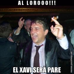 A L   L O R O O O ! ! ! EL XAVI SERÀ PARE
