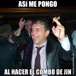 ASí ME PONGO AL HACER EL COMBO DE JIN