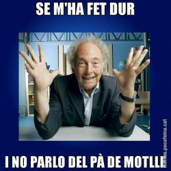 SE M'HA FET DUR I NO PARLO DEL PÀ DE MOTLLE