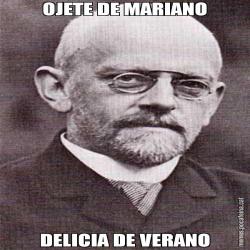 OJETE DE MARIANO DELICIA DE VERANO