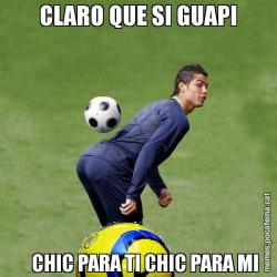 CLARO QUE SI GUAPI     CHIC PARA TI CHIC PARA MI