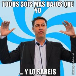 TODOS SOIS MAS BAJOS QUE YO ... Y LO SABEIS
