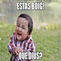 ESTÀS BOIG! QUÈ DIUS?