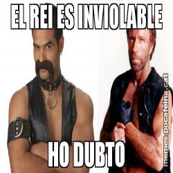 EL REI ES INVIOLABLE HO DUBTO