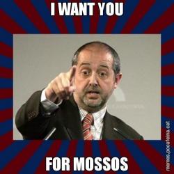 I WANT YOU FOR MOSSOS