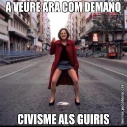 A VEURE ARA COM DEMANO CIVISME ALS GUIRIS