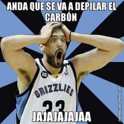 ANDA QUE SE VA A DEPILAR EL CARBÓN  JAJAJAJAJAA