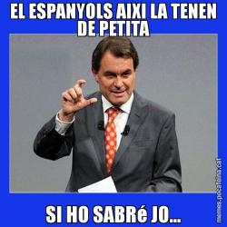 EL ESPANYOLS AIXI LA TENEN DE PETITA SI HO SABRé JO...