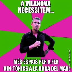 A VILANOVA NECESSITEM... MÉS ESPAIS PER A FER GIN-TÒNICS A LA VORA DEL MAR