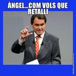 ÀNGEL...COM VOLS QUE RETALLI