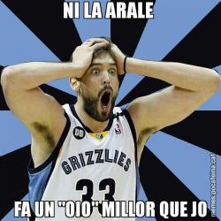 NI LA ARALE  FA UN "OIO" MILLOR QUE JO