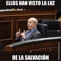 ELLOS HAN VISTO LA LUZ DE LA SALVACIÓN