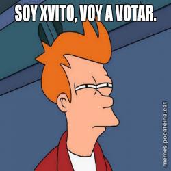 SOY XVITO, VOY A VOTAR.