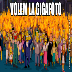 VOLEM LA GIGAFOTO