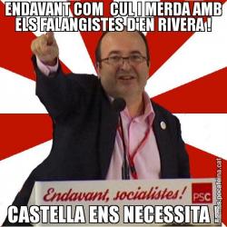 ENDAVANT COM  CUL I MERDA AMB ELS FALANGISTES D'EN RIVERA ! CASTELLA ENS NECESSITA !