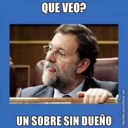 QUE VEO? UN SOBRE SIN DUEÑO