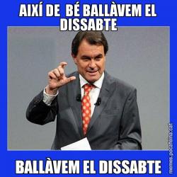 AIXÍ DE  BÉ BALLÀVEM EL DISSABTE BALLÀVEM EL DISSABTE