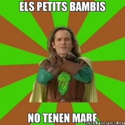 ELS PETITS BAMBIS NO TENEN MARE