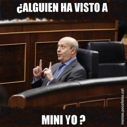 ¿ALGUIEN HA VISTO A  MINI YO ?