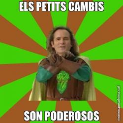 ELS PETITS CAMBIS SON PODEROSOS