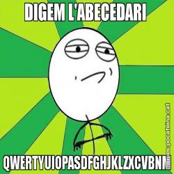 DIGEM L'ABECEDARI  QWERTYUIOPASDFGHJKLZXCVBNM