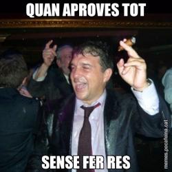 QUAN APROVES TOT SENSE FER RES