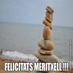 FELICITATS MERITXELL !!!