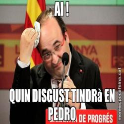 AI ! QUIN DISGUST TINDRà EN PEDRO
