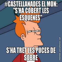 #CASTELLANADES EL MON: "S'HA COBERT LES ESQUENES" S'HA TRET LES PUCES DE SOBRE