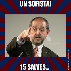 UN SOFISTA! 15 SALVES...