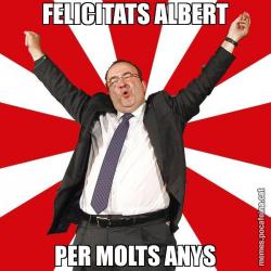 FELICITATS ALBERT PER MOLTS ANYS
