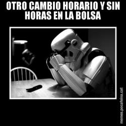 OTRO CAMBIO HORARIO Y SIN HORAS EN LA BOLSA