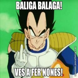 BALIGA BALAGA! VES A FER NONES!