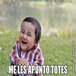 ME LES APUNTO TOTES