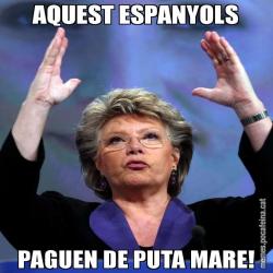 AQUEST ESPANYOLS PAGUEN DE PUTA MARE!