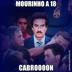 MOURINHO A 18 CABROOOON