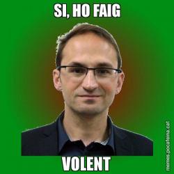 SI, HO FAIG VOLENT