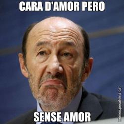 CARA D'AMOR PERO SENSE AMOR