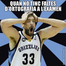 QUAN NO TINC FALTES D’ORTOGRAFIA A L’EXAMEN