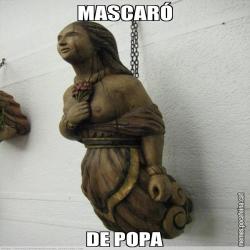 MASCARÓ DE POPA