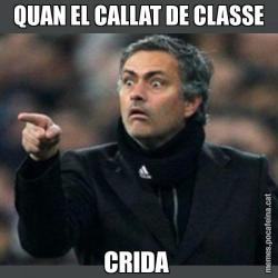 QUAN EL CALLAT DE CLASSE CRIDA